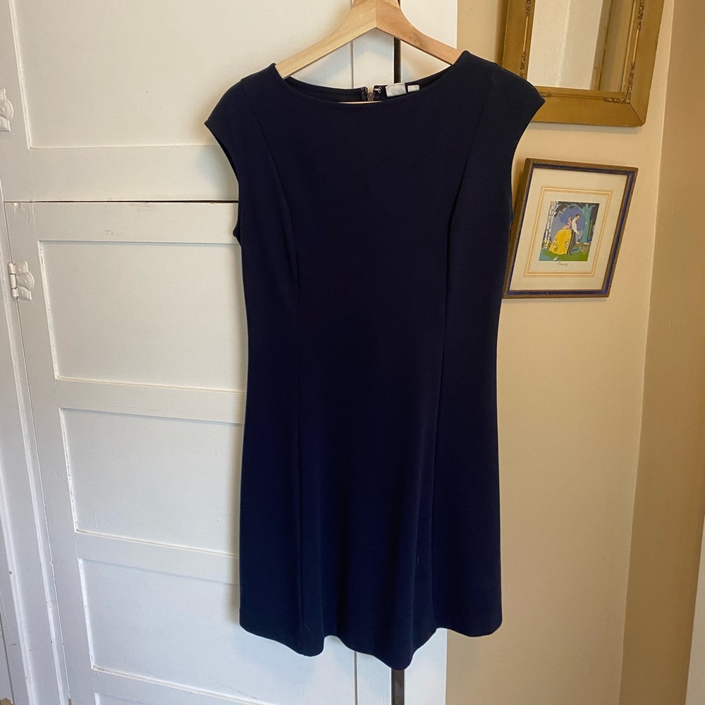 Gap Ponte Navy Dress